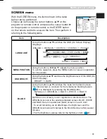 Preview for 43 page of Hitachi PJ-LC9 User'S Manual And Operating Manual