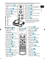 Preview for 5 page of Hitachi PJ TX100 - LCD Projector - HD 720p Owner'S Manual