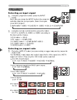 Preview for 13 page of Hitachi PJ TX100 - LCD Projector - HD 720p Owner'S Manual