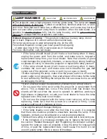 Preview for 31 page of Hitachi PJ TX100 - LCD Projector - HD 720p Owner'S Manual