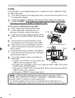 Preview for 32 page of Hitachi PJ TX100 - LCD Projector - HD 720p Owner'S Manual