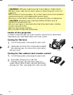 Preview for 36 page of Hitachi PJ-TX100E User Manual