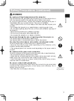 Preview for 4 page of Hitachi PJ-TX200 User'S Manual And Operating Manual