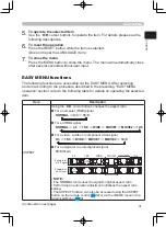 Preview for 42 page of Hitachi PJ-TX200 User'S Manual And Operating Manual