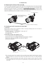 Предварительный просмотр 19 страницы Hitachi PJ TX300 - Cine Master - LCD Projector Service Manual