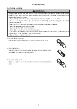 Предварительный просмотр 21 страницы Hitachi PJ TX300 - Cine Master - LCD Projector Service Manual