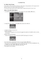 Предварительный просмотр 29 страницы Hitachi PJ TX300 - Cine Master - LCD Projector Service Manual