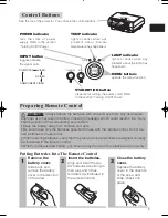 Предварительный просмотр 6 страницы Hitachi PJTX10E User Manual