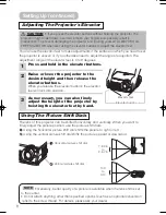 Предварительный просмотр 18 страницы Hitachi PJTX10E User Manual