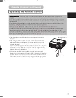 Предварительный просмотр 23 страницы Hitachi PJTX10E User Manual