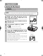 Предварительный просмотр 24 страницы Hitachi PJTX10E User Manual