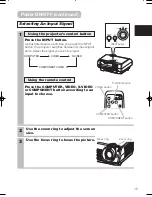 Предварительный просмотр 25 страницы Hitachi PJTX10E User Manual