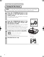 Предварительный просмотр 26 страницы Hitachi PJTX10E User Manual