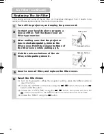 Предварительный просмотр 44 страницы Hitachi PJTX10E User Manual