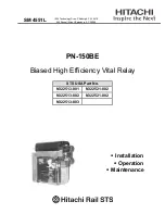 Hitachi PN-150BE Manual preview