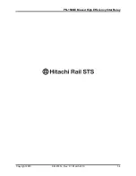 Preview for 10 page of Hitachi PN-150BE Manual