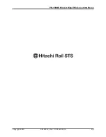 Preview for 16 page of Hitachi PN-150BE Manual