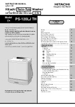 Hitachi PS-120LJ TH Instruction Manual preview
