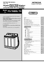 Hitachi PS-T800BJ TH Instruction Manual preview