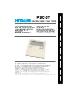 Hitachi PSC-5T Installation And Operation Manual preview