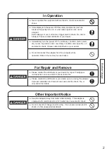 Предварительный просмотр 3 страницы Hitachi PSC-AS2048WXB Operation Manual