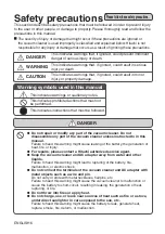 Preview for 6 page of Hitachi PV-X80M Instruction Manual