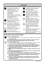 Preview for 7 page of Hitachi PV-X80M Instruction Manual