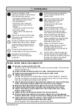 Preview for 40 page of Hitachi PV-X80M Instruction Manual