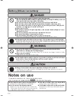 Preview for 8 page of Hitachi PV-XC500 Instruction Manual