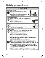 Preview for 6 page of Hitachi PV-XE90 Instruction Manual