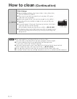 Preview for 16 page of Hitachi PV-XEH900 Instruction Manual