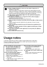 Preview for 8 page of Hitachi PV-XH850M User Manual