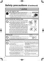 Preview for 6 page of Hitachi PV-XL300J Instruction Manual