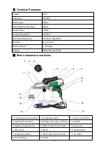 Предварительный просмотр 3 страницы Hitachi PW604 Manual