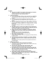 Предварительный просмотр 4 страницы Hitachi R 18DA Handling Instructions Manual