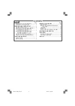 Preview for 2 page of Hitachi R 18DL Safety Instructions And Instruction Manual