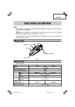 Предварительный просмотр 9 страницы Hitachi R 18DL Safety Instructions And Instruction Manual