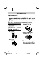 Preview for 40 page of Hitachi R 18DL Safety Instructions And Instruction Manual