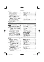 Предварительный просмотр 2 страницы Hitachi R 18DSAL Safety And Instruction Manual