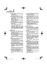 Preview for 4 page of Hitachi R 18DSAL Safety And Instruction Manual