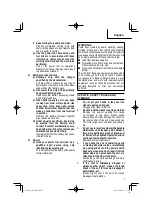 Preview for 5 page of Hitachi R 18DSAL Safety And Instruction Manual