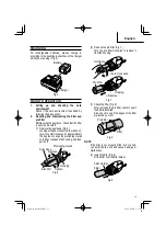 Предварительный просмотр 13 страницы Hitachi R 18DSAL Safety And Instruction Manual