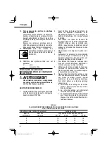 Preview for 26 page of Hitachi R 18DSAL Safety And Instruction Manual