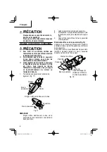 Preview for 36 page of Hitachi R 18DSAL Safety And Instruction Manual