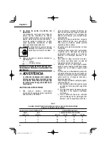 Preview for 46 page of Hitachi R 18DSAL Safety And Instruction Manual