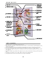 Preview for 2 page of Hitachi R-240AT3 Use And Care Instructions Manual