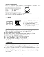 Preview for 4 page of Hitachi R-240AT3 Use And Care Instructions Manual