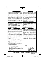 Preview for 92 page of Hitachi R 7D Handling Instructions Manual