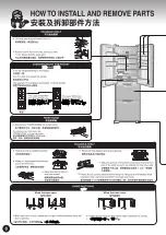 Предварительный просмотр 8 страницы Hitachi R-F410P Use And Care Instructions Manual