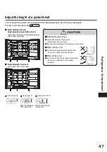 Предварительный просмотр 47 страницы Hitachi R-G520GJ How To Use Manual